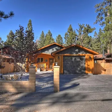 Stylish Elysian Big Bear Cabin W Enclosed Backyard Big Bear City Exterior photo